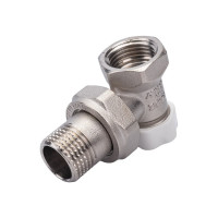 Запорно-балансировочный угловой клапан STOUT 1/2 SVL 1156 000015 RG008S6N786E3C