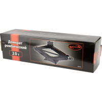 Ромбический домкрат АвтоDело 2 т, 120-395 мм 43116 14817