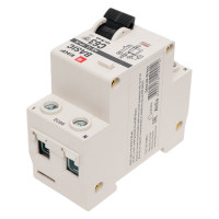 Дифференциальный автомат EKF Basic АД-12, 1P+N, 63А, 30мА, тип АС, характеристика C, электронный, 4,5кА DA12-63-30-bas