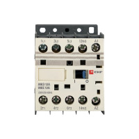 Мини-контактор EKF МКЭ 12А 230В 1NO PROxima Mctr-s-12-230