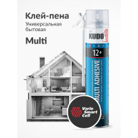Клей-пена KUDO полиуретановый монтажный бытовой всесезонный НОМЕ12+ 650 мл KUPH10UAU