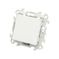 Розетка Simon 2К+З Schuko IP44, белый 2450448-030