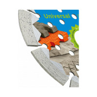 Диск алмазный сегментный по бетону (125x1.8x11x22.23 мм) Kronger U200125