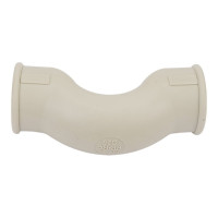 Скоба VALFEX PP-R, серая, Дн25, обвод, с муфтой 10170025Г 127-0426