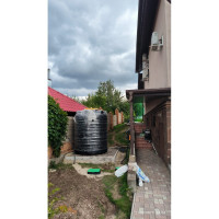 Вертикальная ёмкость KSC 3000 л, черная KSC-C-BLACK-3000