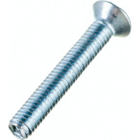Винт Стройметиз M3х20 DIN 965, потайная головка, цинк уп. 20 шт 3090841