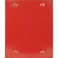 Щит с монтажной панелью ЭРА SIMPLE КРАСНЫЙ ЩМПг-03 IP54, 360х300х175, Б0047701