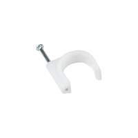 Крепежная круглая скоба EKF 20 мм 50 шт. PROxima plcn-sr-20