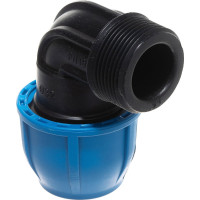 Отвод PN16 (32 мм; 1 1/4") с наружной трубной резьбой RTP 41631