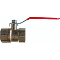 Шаровой кран RTP латунный, вн/вн., PN 25, рычаг, G 1 34874