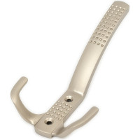 Крючок Tech-Krep/Zitar с перфорацией, 3-х рожковый, сатин 1 шт 129906