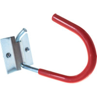 Крюк для велосипеда VORMANN,125х90х50х60 мм, оцинкованный, 37 кг, обрезиненный 001457 001 BL