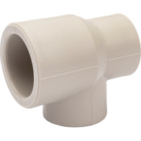 Переходной тройник VRT 32х25х25 EVER plast, серый, Россия 538395