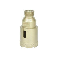 Коронка алмазная, вакуумное спекание (38х40 мм; 1/2"; М14) TECH-NICK TUK 136.600.6677