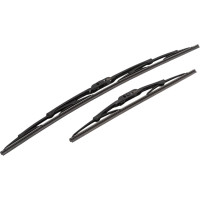 Комплект каркасных щёток стеклоочистителя KRAFT 560/350 мм, 2 адаптера KT 830888