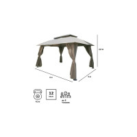 Садовый тент Green Glade 3х4м полиэстер 1068
