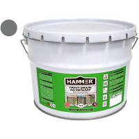 Грунт-эмаль по металлу HAMMER 3в1 б/с серая 10 кг ЭК000124257