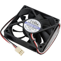 Вентилятор JAMICON KF0715B1HM 70х70х15 12В с разъемом 3 конт.TKP2510-3, тахометр С00034218