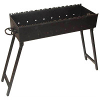 Складной мангал SevenBerg мс800 сталь 3 мм, с крышкой 4687202999729