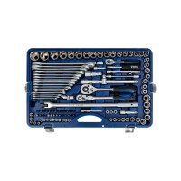 Набор инструментов VERTUL 1/4", 3/8" 1/2" 142 предмета VR0142