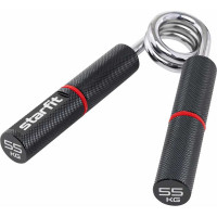 Пружинный металлический кистевой эспандер Starfit ES-405 55 кг, черный/красный УТ-00019252