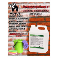 Усиленное средство для уборки после строительства HIRVI Minty Smell Sanita 5л 322а223