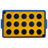 Лоток для проращивания лука МУЛЬТИДОМ 15 ячеек, 38x23.5x8.5 см БМ83-274