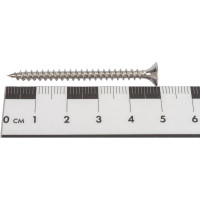 Универсальный саморез Невский Крепеж 4,0x50, потайная головка, нерж. сталь А2, 6 шт. 822999