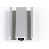 Профиль-шина PR TR051/1SM 51 мм, 1.5 м, 1.212 кг, анодирование, серебро матовое GlobalTOOLS GT-006-113-0003