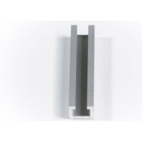 Профиль-шина PR TR019/1SM 19 мм, 0.8 м, 0.269 кг, анодирование, серебро матовое GlobalTOOLS GT-006-109-0001