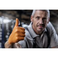 Профессиональные нитриловые перчатки gogrip, оранжевые, размер XXL, 25 пар RP30025006_0001