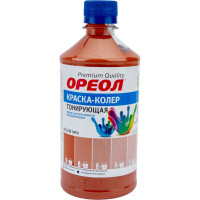 Тонирующая краска - колер ОРЕОЛ лесной орех, 0.725 кг 5703