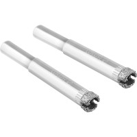 Коронка по стеклу 8 мм, 2 шт vertextools 333-08