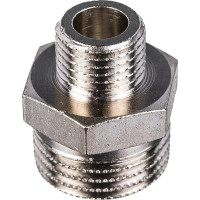 Переходной никелированный ниппель STOUT НН 1/2X1/4 SFT-0004-001214 RG008Q0OCNLVDC