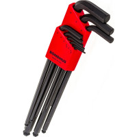 Набор из 9 черных ключей с шариком BONDHUS XL 1.5-10mm 16099