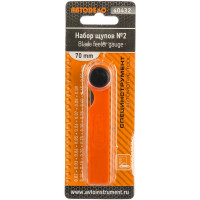 Набор щупов №2 АвтоDело 70 мм 0.02-0.5 мм блистер 40432 10280