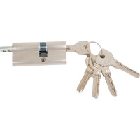 Цилиндровый механизм под вертушку CISA ASIX OE302-82.12 70 мм/25+10+35, НИКЕЛЬ 18483