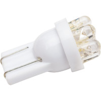 Автолампа диод SKYWAY T10*W5W* 12V 7 LED Блистер без цоколя 1-конт Белая компл. 2 шт. Габариты, S08201345