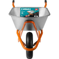 Строительная одноколесная тачка СИБИН СТ-12 180 кг 39904_z01