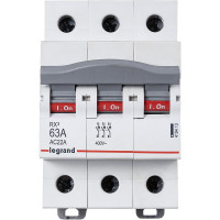 Выключатель-разъединитель Legrand 3п 63А RX3 Leg 419413