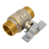 Шаровой кран для воды СТМ СТАНДАРТ 3/4", ш/ш, бабочка CWMMB034