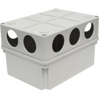 Клеммная коробка IEK, 190x140x120мм, IP44, КМ41245, ИЭК UKO10-190-140-120-K41-44