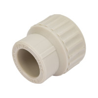 Муфта комбинированная с внутренней резьбой VALFEX PP-R серая, 25 мм х3/4" ВР 10129025Г 127-0356