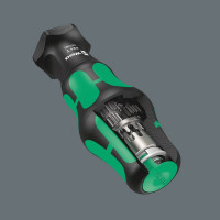 Ручка-держатель WERA 826 T Kraftform Turbo быстрозажимной патрон Rapidaptor, 1/4 x 146 мм WE-057480