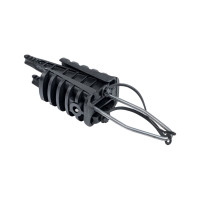Анкерный клиновой зажим EKF PA25x100 2-4x16-35мм2 PROxima 10 шт. pa-25-100