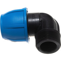 Отвод PN16 (32 мм; 1 1/4") с наружной трубной резьбой RTP 41631