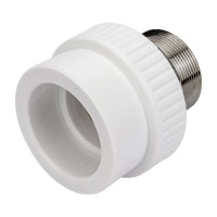 Муфта RTP PN25 комбинированная, наружная резьба, D63х2 мм под ключ 10670