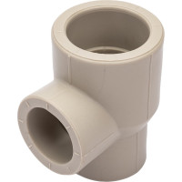 Переходной тройник VRT 32х25х25 EVER plast, серый, Россия 538395