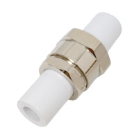 Комбинированная разъемная муфта - американка Blue Ocean разборная полипропиленовая - 20х20 PPRF/UA(W)-2-20х20