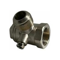 Обратный клапан для компрессора резьба внутренняя и наружная F3/4"хM3/4" Pegas pneumatic 4332